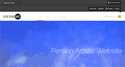Desktop Screenshot of festiveart.com