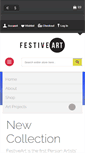 Mobile Screenshot of festiveart.com